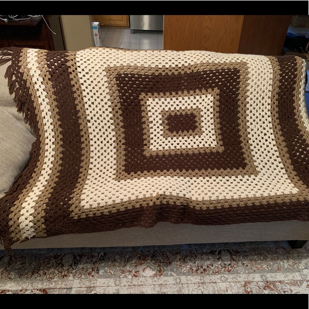 Nude Colored Throw